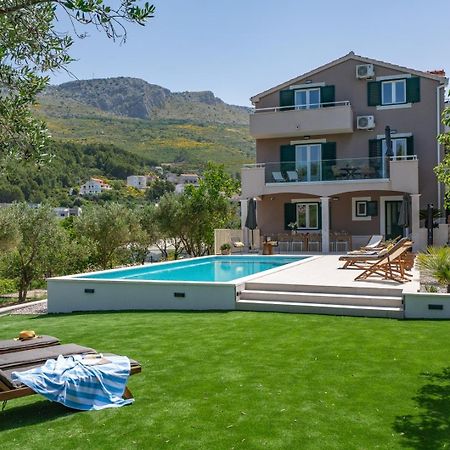 New! Villa Mamma Mia, A 6-Bedroom Property With 40Sqm Pool Podstrana Kültér fotó