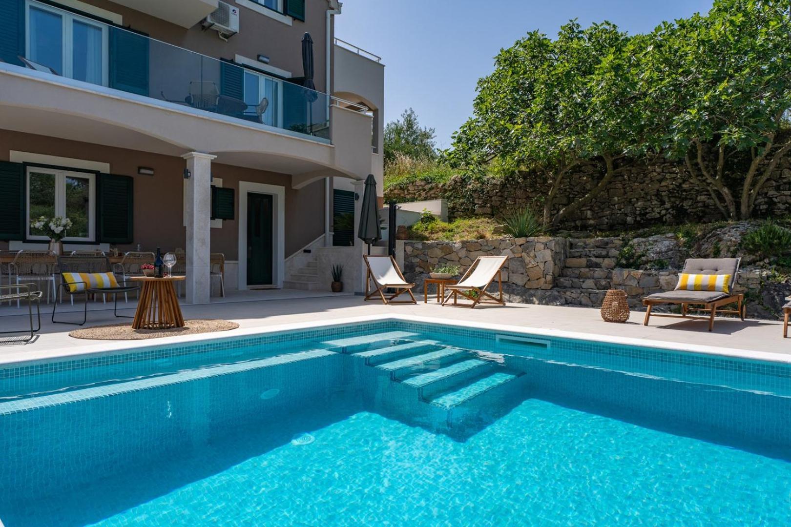 New! Villa Mamma Mia, A 6-Bedroom Property With 40Sqm Pool Podstrana Kültér fotó